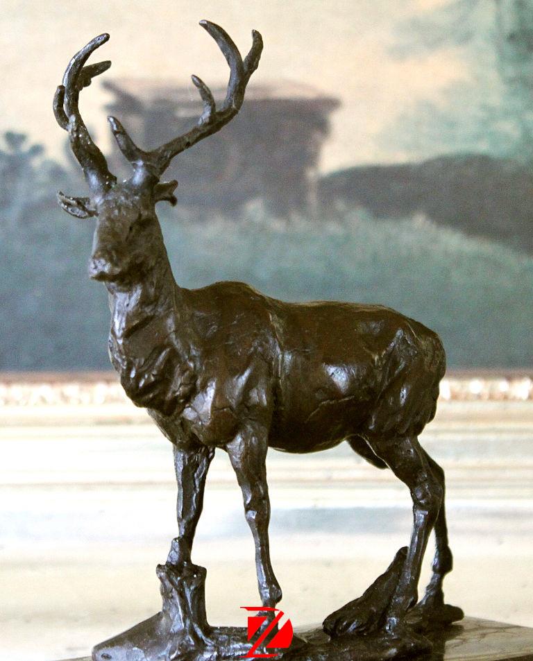 Home decor deer statue DZM-(1557)